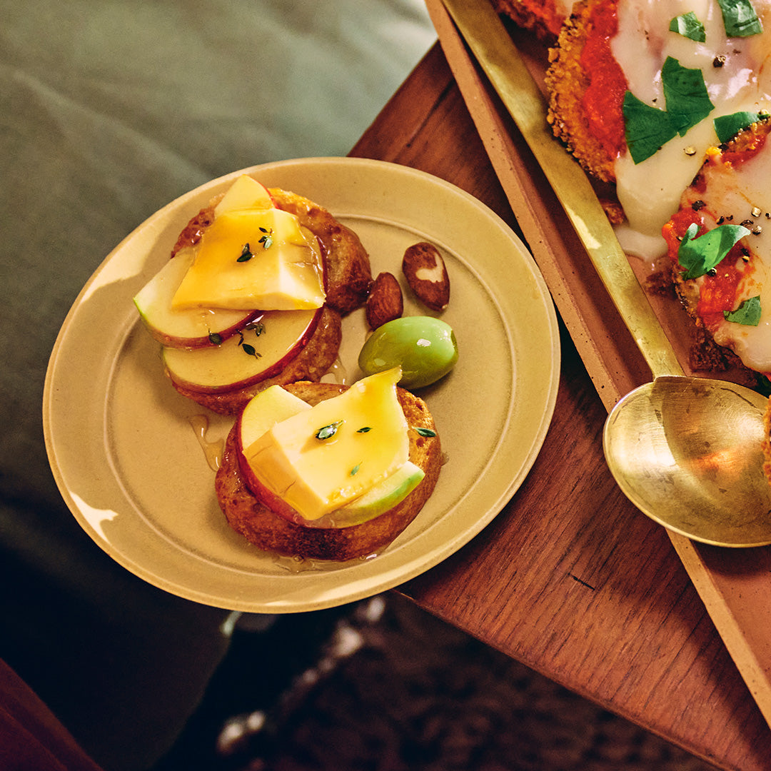 Dairy-Free Smoked Gouda Block