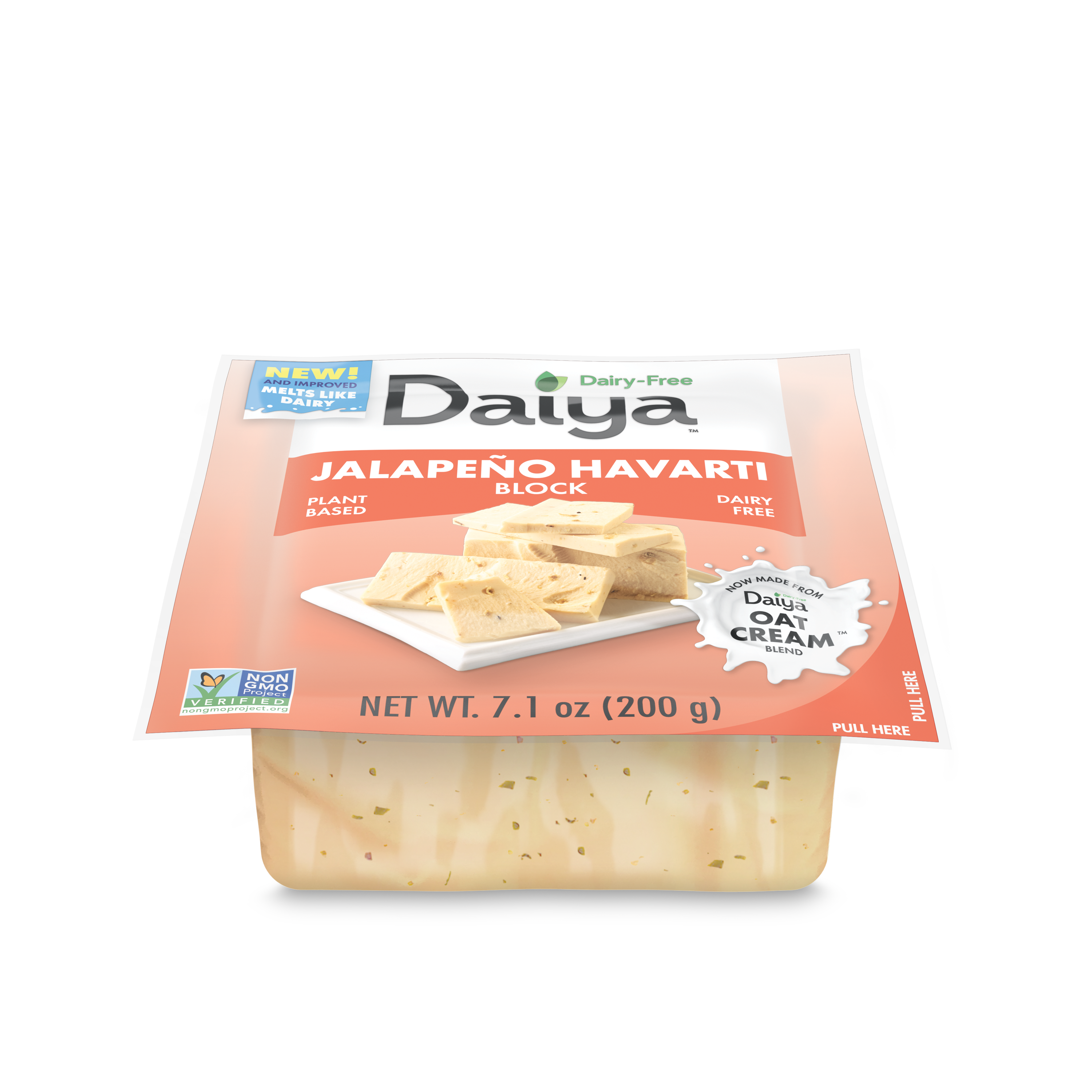 Dairy-Free Jalapeño Havarti Block