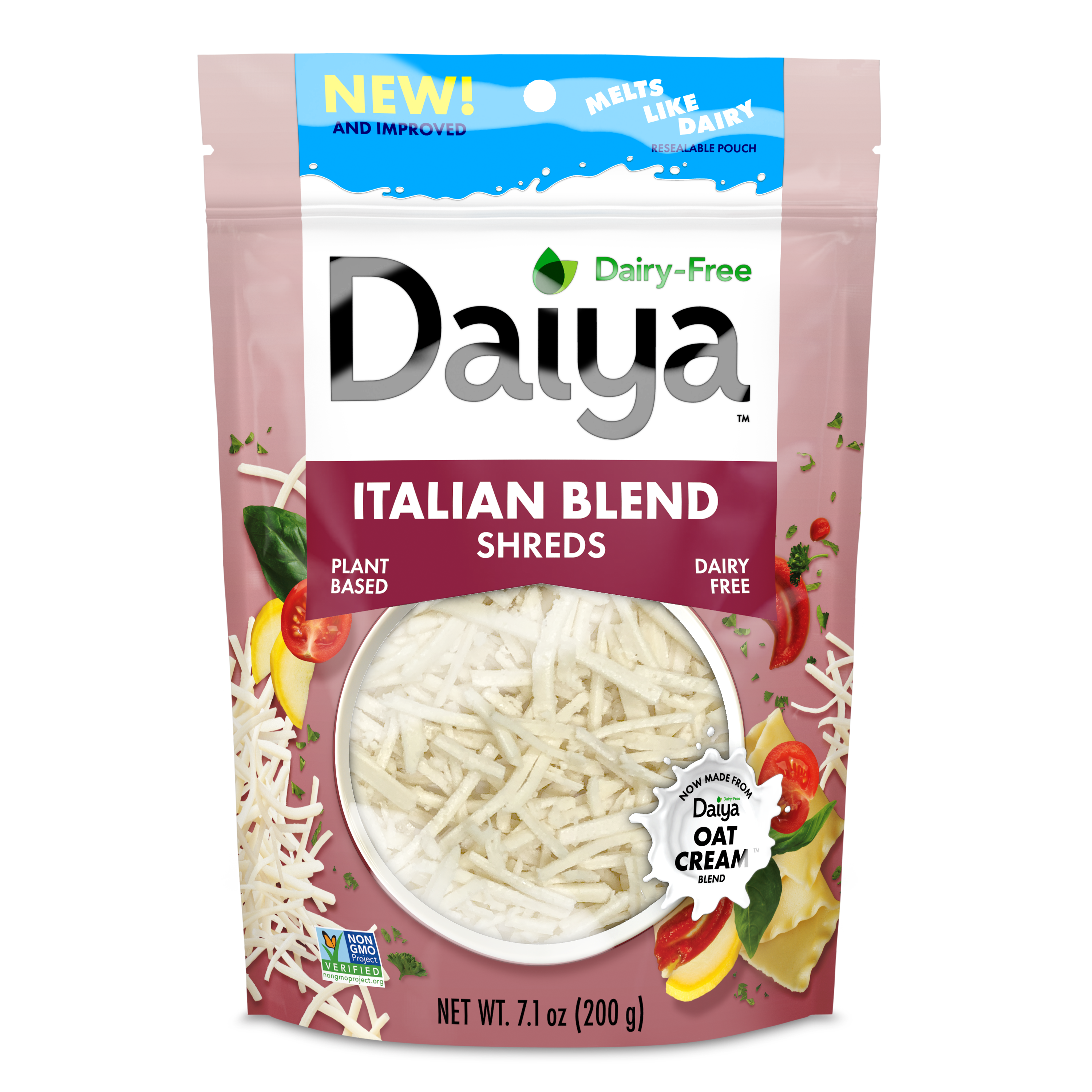 Dairy-Free Italian Blend Shreds