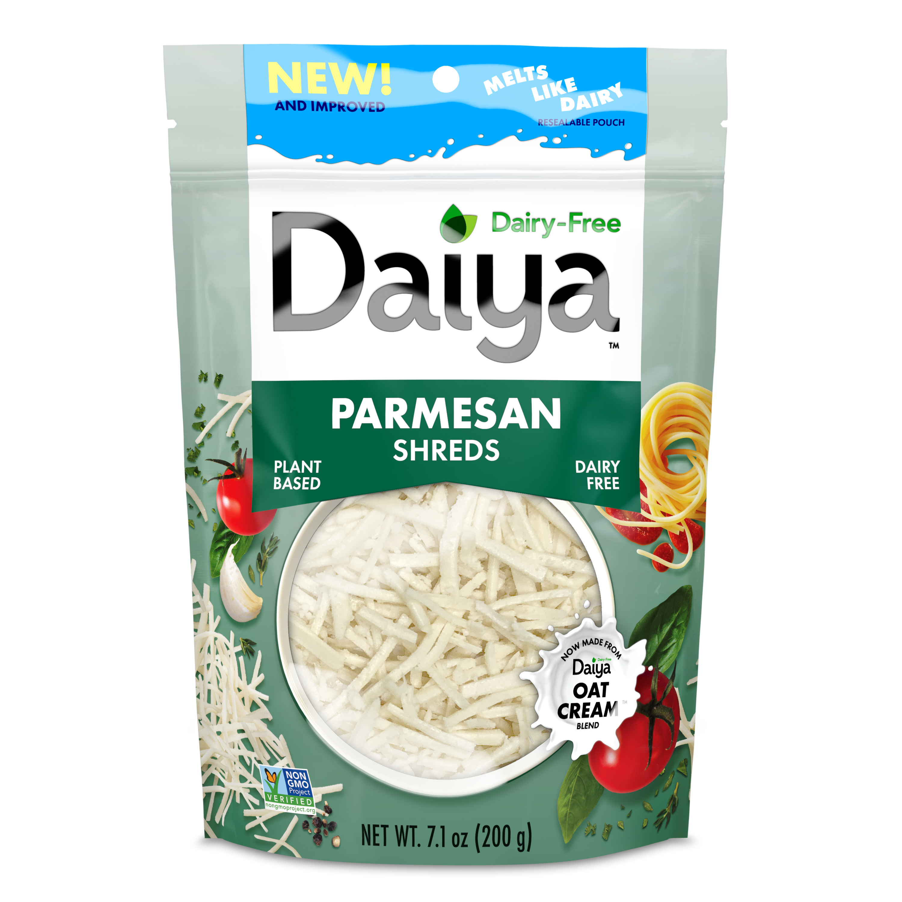 Dairy-Free Parmesan Shreds