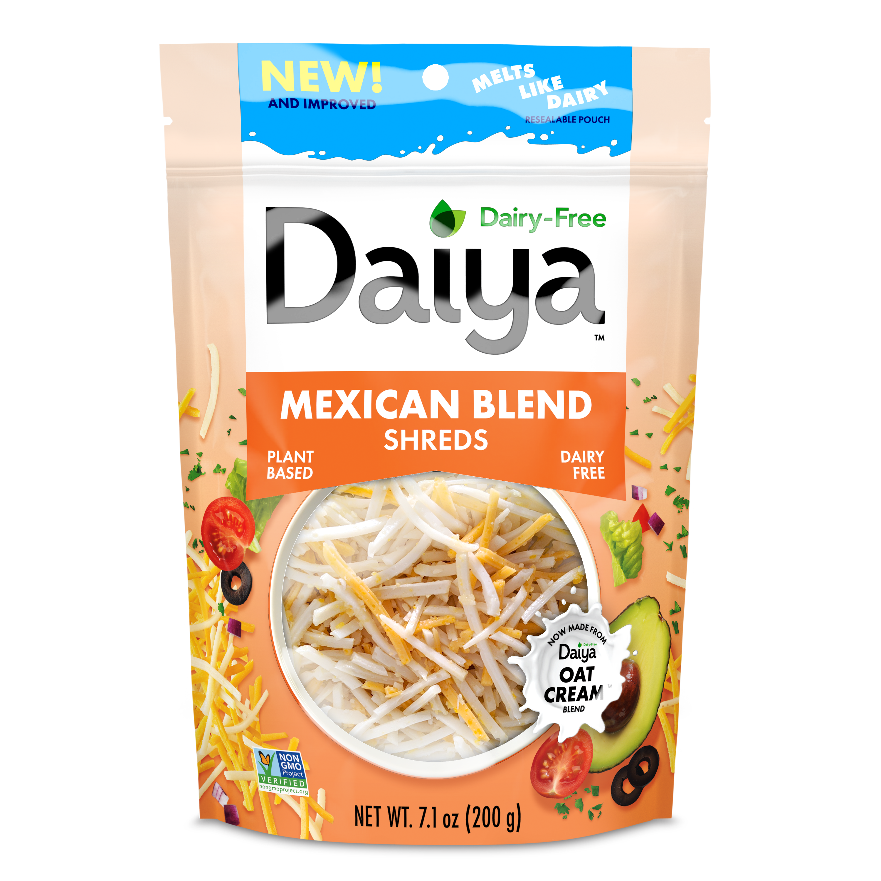 Dairy-Free Mexican Blend Shreds